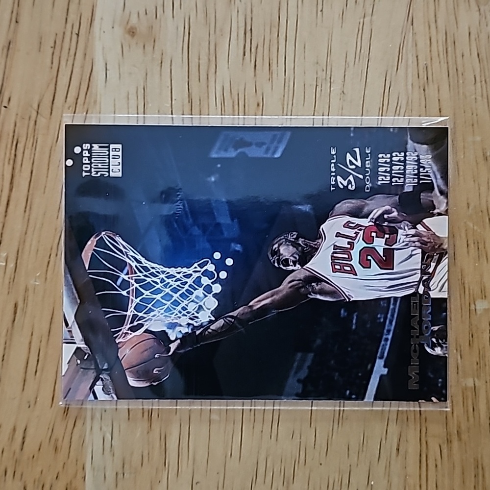 Michael Jordan Topps Stadium Club 93-94